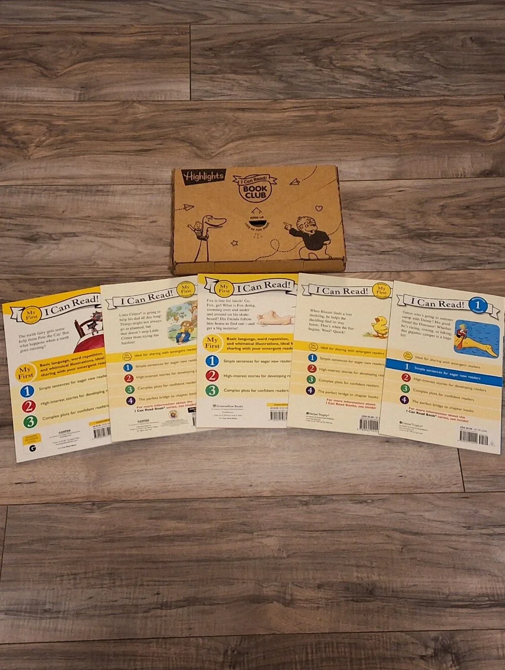 NEW I Can Read My First Reader And Level 1 Early Reader Book Bundle